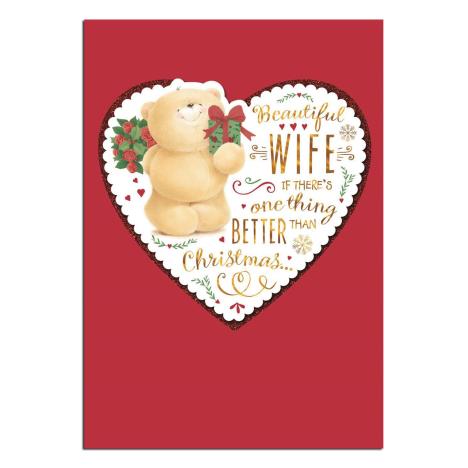 Beautiful Wife Forever Friends Christmas Card